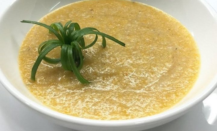 Cháo cà rốt óc heo béo ngậy, hỗ trợ phát triển trí não