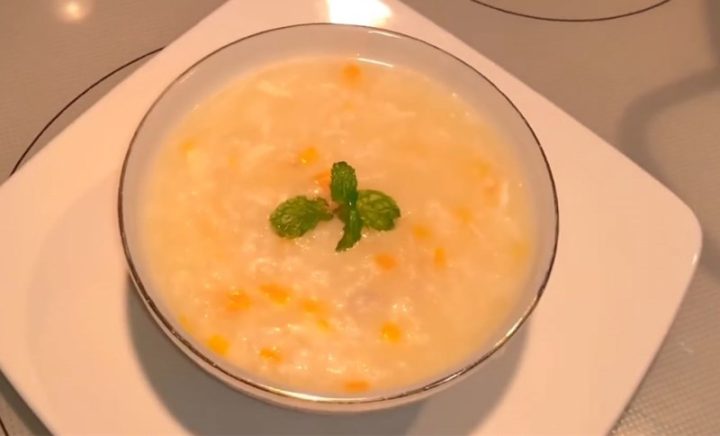 Cháo cà rốt ghẹ giàu canxi, tốt cho xương răng bé