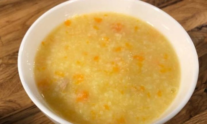 Cháo cà rốt khoai tây béo bùi, dễ ăn cho bé