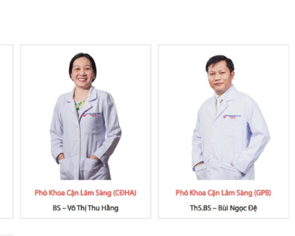 Bác sĩ khoa cận lâm sàng và chẩn đoán hình ảnh, đảm bảo kết quả chính xác trong review bệnh viện phụ sản quốc tế.