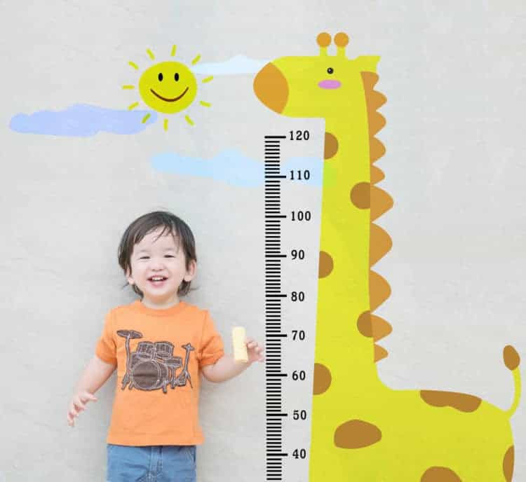 Bảng chỉ số cân nặng chiều cao của trẻ theo độ tuổi