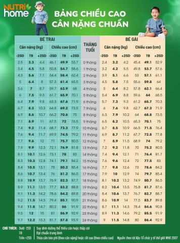 Bảng Chiều Cao Cho Bé Trai: Tiêu Chuẩn & Cách Thúc Đẩy Phát Triển Toàn Diện