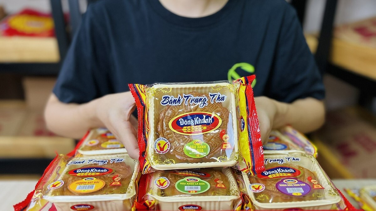 Bánh Trung thu Đồng Khánh với nhiều mẫu mã đa dạng