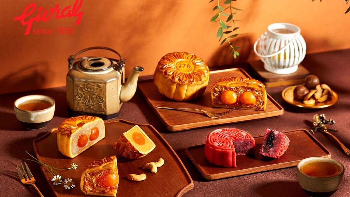 Bánh Trung thu Givral với hương vị đa dạng