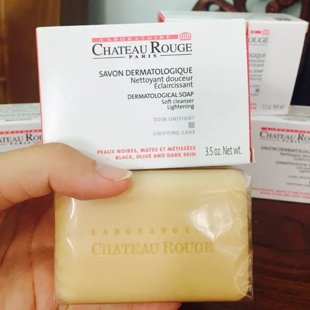 Bao bì và chất lượng xà phòng tắm trắng Chateau Rouge, sản phẩm tắm trắng cao cấp