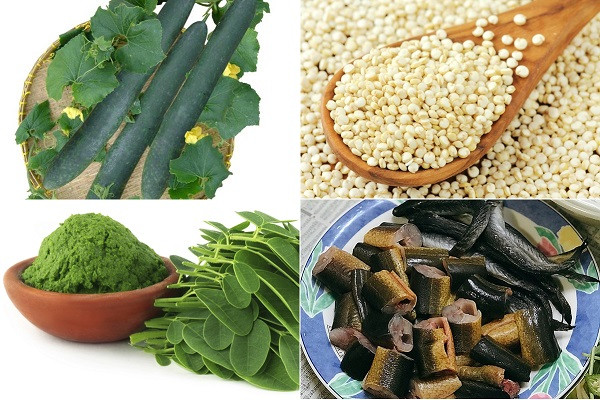 Bí xanh và lươn tươi, nguyên liệu thanh mát cho món cháo lươn bí xanh cho bé