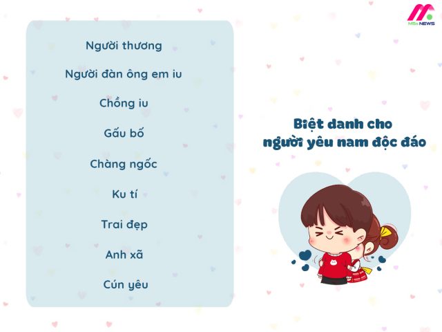 Biệt Danh Hay Cho Bạn Trai: Gợi Ý Độc Đáo và Ý Nghĩa Nhất