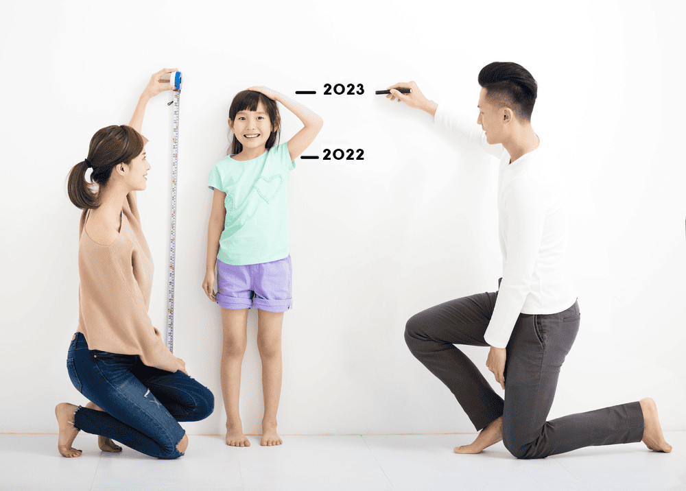 Biểu đồ tăng trưởng cân nặng chiều cao bé gái và các chỉ số sức khỏe