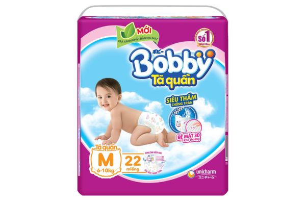 Bỉm tã Bobby luôn là thương hiệu hàng đầu được lựa chọn để chống hăm cho trẻ sơ sinh