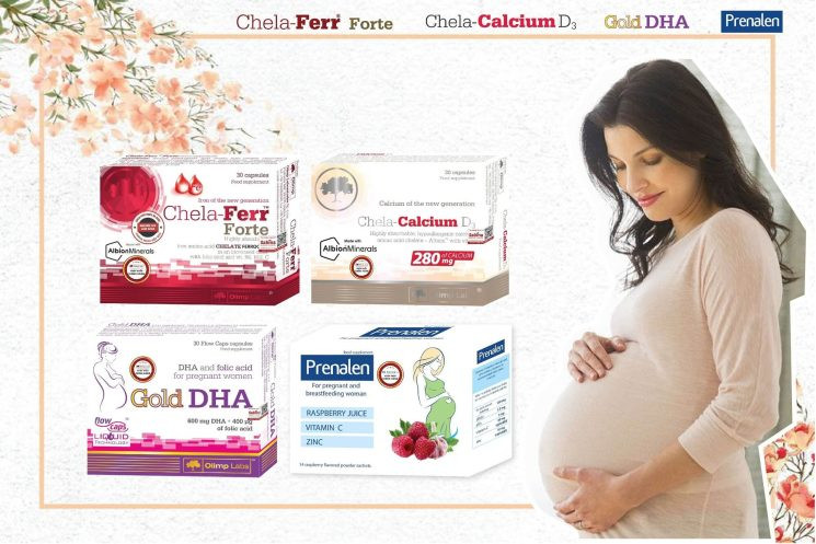 Bộ ba vi chất sắt, canxi, DHA cần thiết cho mẹ bầu và sự phát triển của thai nhi