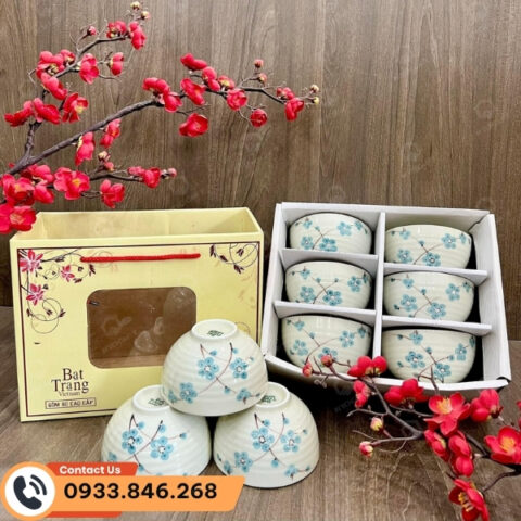 bộ bàn ăn in logo công ty, quà tặng nhân viên dịp lễ tết