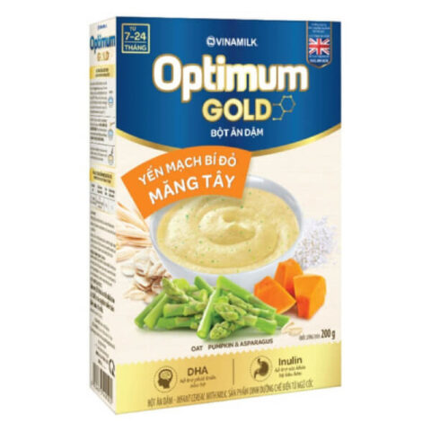 Bột ăn dặm Optimum Gold, một trong các loại bột ăn dặm hỗ trợ phát triển trí não