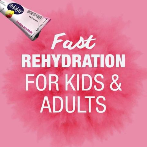 Gói bột điện giải Pedialyte hương vị Nho, Cherry, Chanh Dâu, Cam