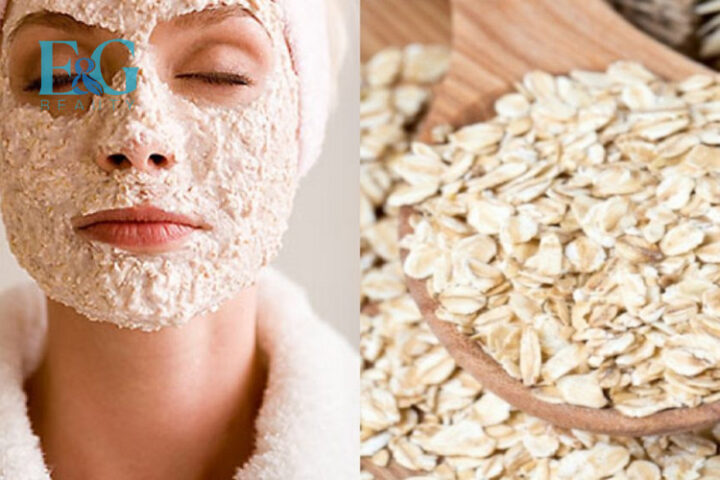Bột yến mạch kết hợp sữa tươi, cách dưỡng ẩm cho da khô tại nhà từ thiên nhiên