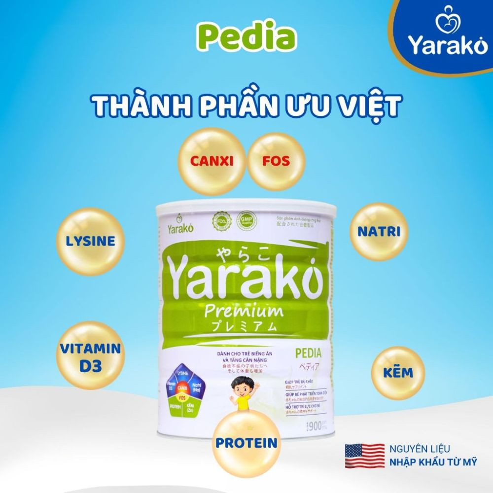 các thành phần dinh dưỡng trong sữa hộp tăng cân cho bé