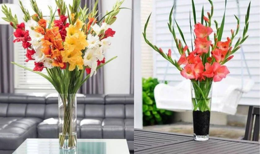 Cách cắm hoa bàn thờ đẹp với hoa ly và hoa cúc, mang đến vẻ đẹp tinh tế và hiện đại