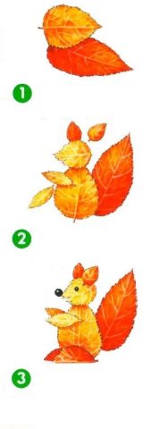 cách làm con vật bằng lá cây thủ công: thỏ