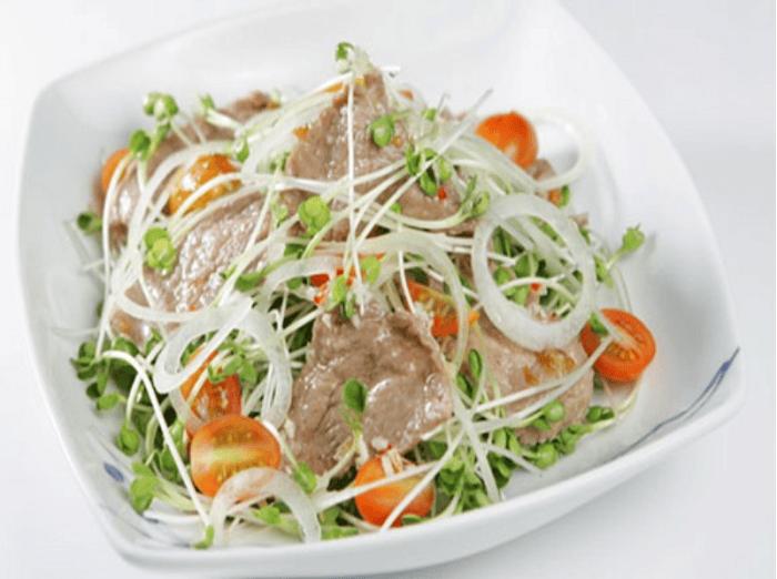 Salad rau mầm tươi