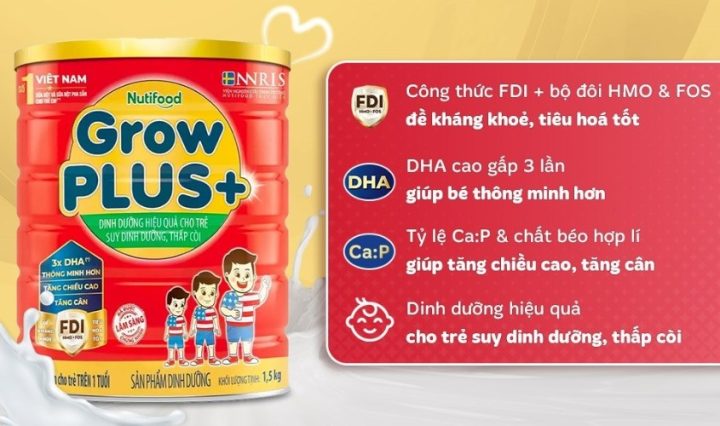 Hướng Dẫn Cách Pha Sữa Grow Plus Đỏ Chuẩn, Đảm Bảo Dinh Dưỡng - image 2