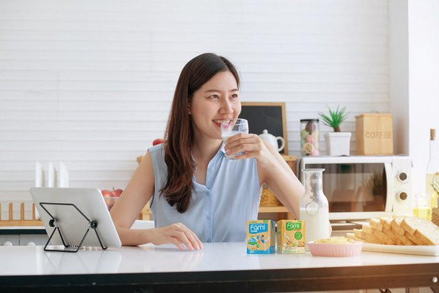 Cách sử dụng sữa đậu nành Fami an toàn và hiệu quả cho bà bầu.
