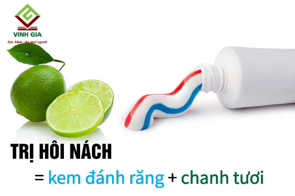 Cách Trị Hôi Nách Bằng Kem Đánh Răng Hiệu Quả Tại Nhà