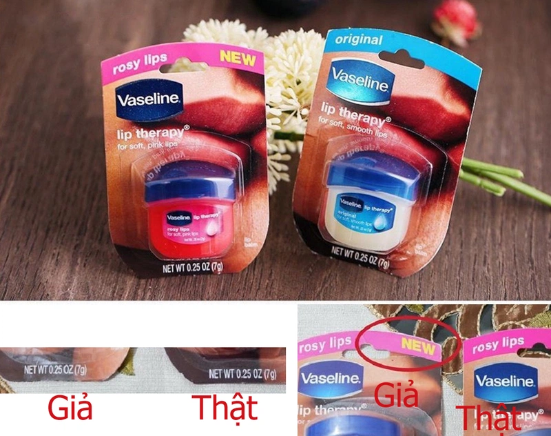 Cách Nhận Biết Son Dưỡng Vaseline Thật Chuẩn Xác Nhất
