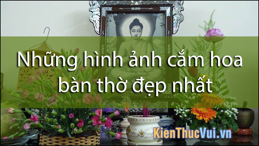 Cắm hoa dáng thẳng đứng trang trọng