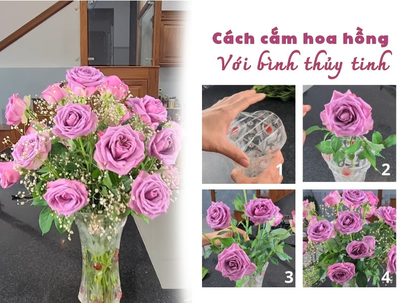 Cắm Hoa Hồng Đẹp Ngày Tết: 7 Cách Trang Trí Tinh Tế, Giữ Tươi Lâu