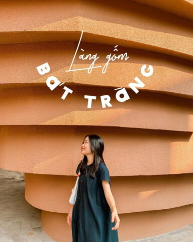 Cảnh quan yên bình của Làng Gốm Bát Tràng, điểm đến văn hóa thú vị.