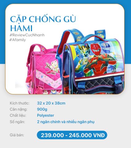 Cặp Chống Gù Cho Học Sinh Lớp 1: Hướng Dẫn Chọn Và Review Chi Tiết
