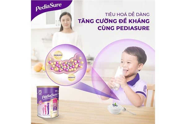 Cách Pha Sữa Pediasure Nắp Tím Chuẩn Giúp Bé Tăng Cân Khỏe Mạnh