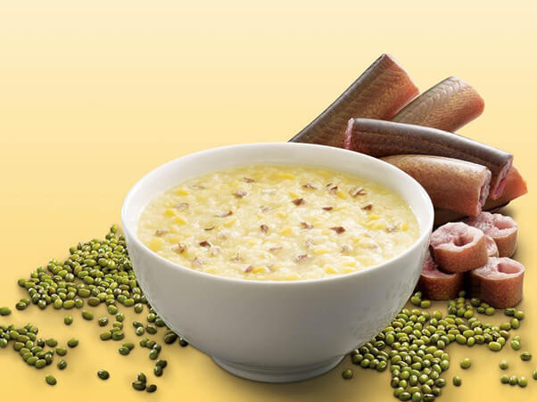 Cháo lươn đậu xanh cho bé