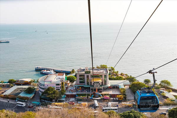 Cổng vào Hồ Mây Park, khu vui chơi trên núi độc đáo dành cho trẻ em ở Vũng Tàu