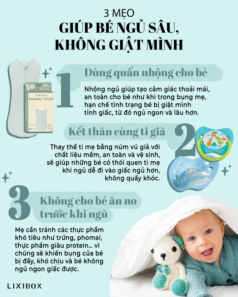 Mẹo Giúp Trẻ Sơ Sinh Ngủ Không Giật Mình: Cẩm Nang Toàn Diện