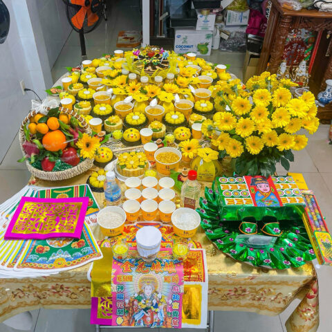 Cúng thôi nôi bé trai