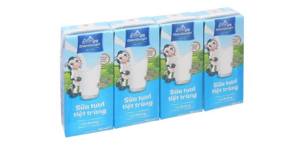 Đánh giá sữa tiệt trùng Oldenburger cho bé 1 tuổi