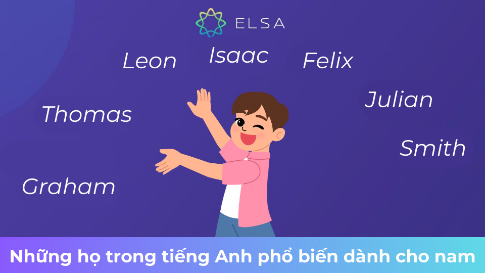 Danh sách các họ tiếng Anh hay cho nam phổ biến với ý nghĩa mạnh mẽ