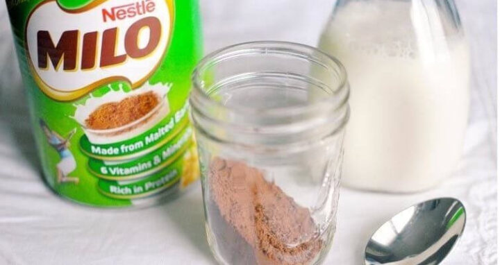 Đau dạ dày uống sữa chua được không: Sữa Milo có vị ngọt dễ uống