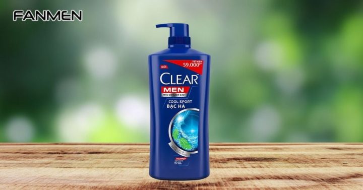 Dầu gội cho nam tốt nhất Clear Men Cool Sport