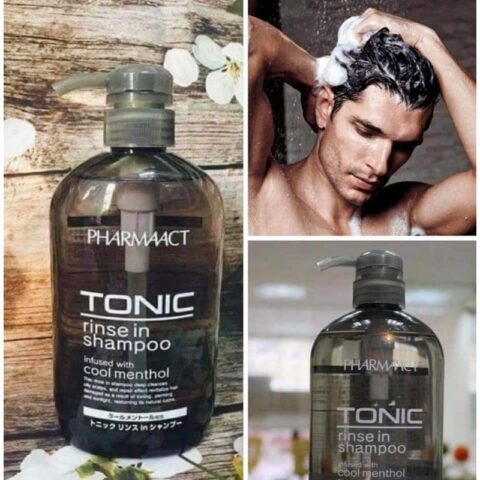 Dầu gội đầu trị gàu cho nam giới Tonic Pharmaact