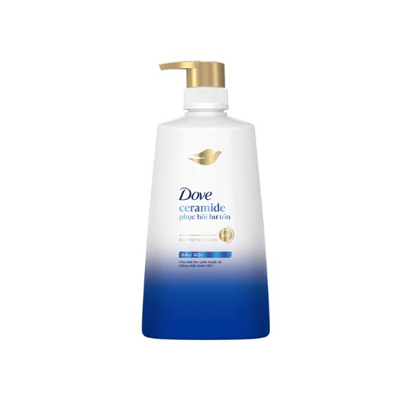 Dầu gội Dove Ceramide hỗ trợ phục hồi tóc khô xơ và hư tổn