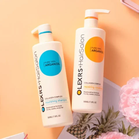 Bộ gội xả Olexrs Hair Salon Argan Oil Collagen Complex