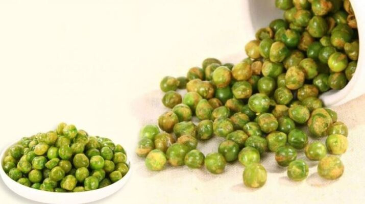 Đậu Hà Lan sấy giòn, món snack lành mạnh và tiện lợi