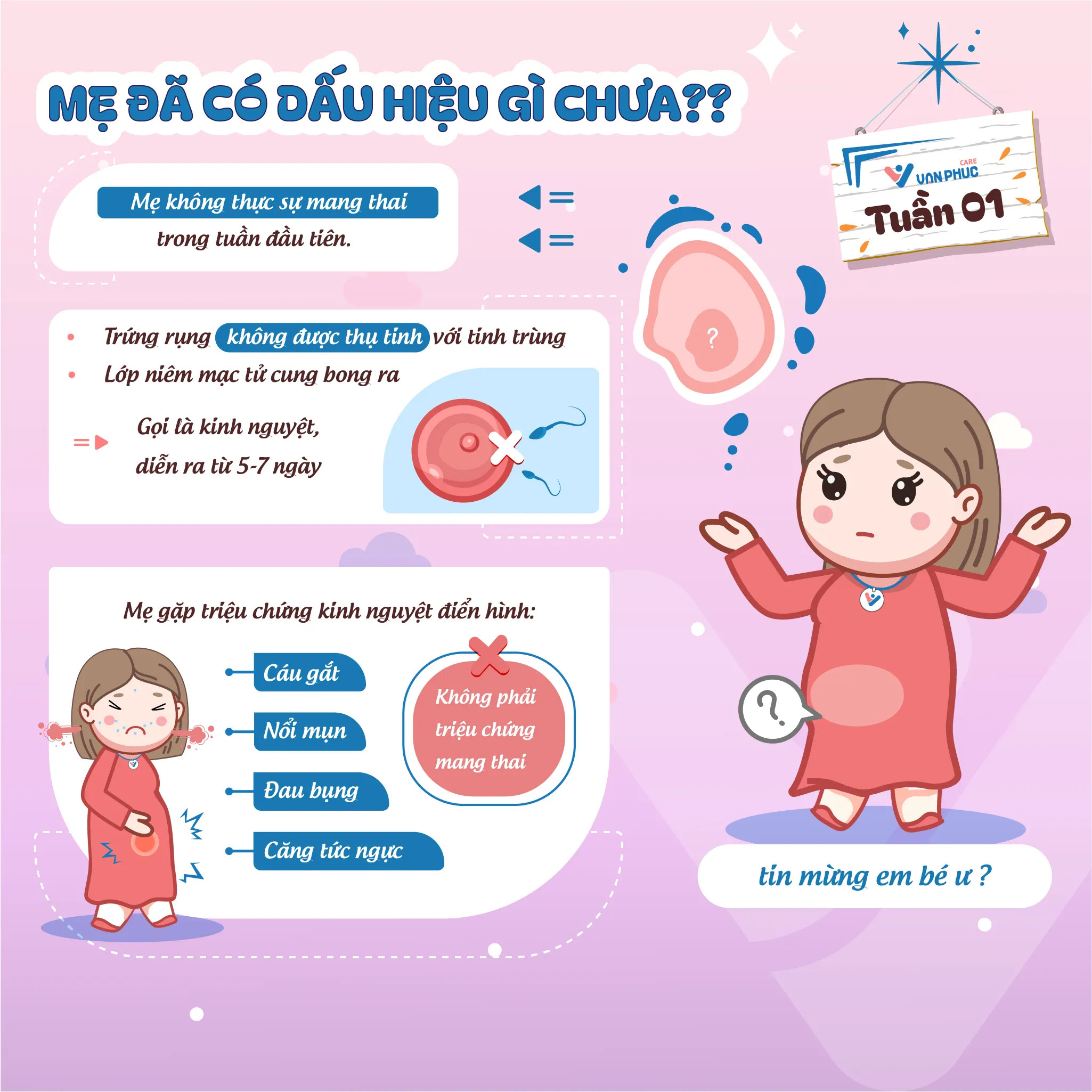 Dấu hiệu mang thai: que thử thai 2 vạch xác định có thai sớm ở tuần 1