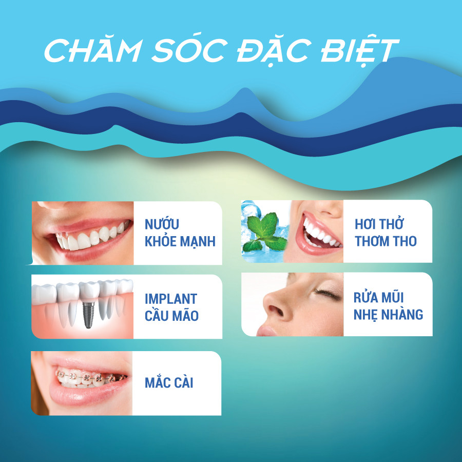 Đầu tăm nước chuyên dụng cho người niềng răng, hỗ trợ chăm sóc đặc biệt và ảnh hưởng đến việc nên mua tăm nước loại nào