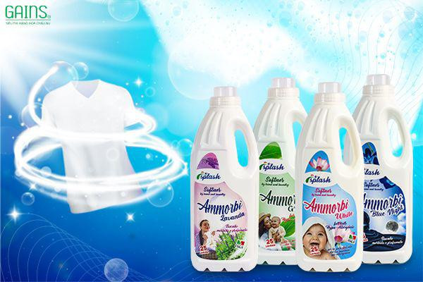Dòng sản phẩm nước xả vải Ammorbi đa dạng hương thơm từ Châu Âu