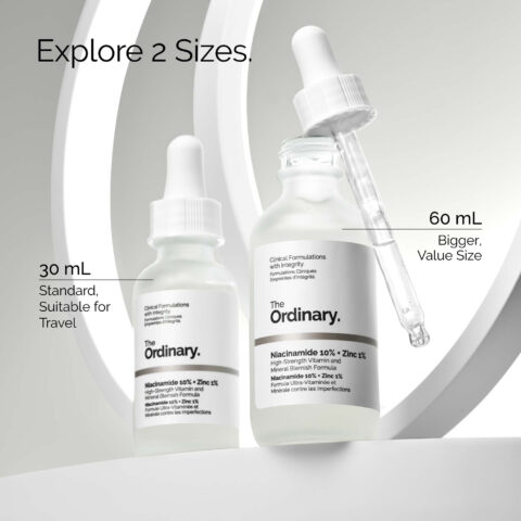 Dòng sản phẩm The Ordinary và serum Niacinamide 10% + Zinc 1%