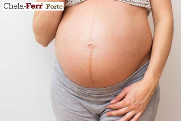 Đường lông bụng xuất hiện rõ khoảng giữa thai kỳ