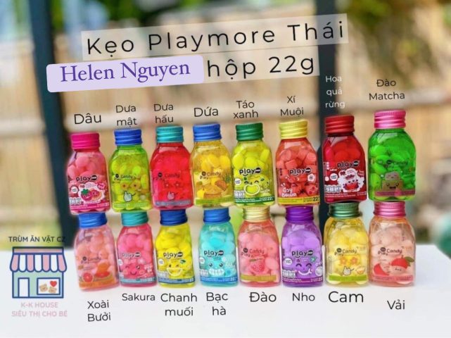 Kẹo Play More Có Mấy Vị? Khám Phá Hương Vị Thơm Ngon