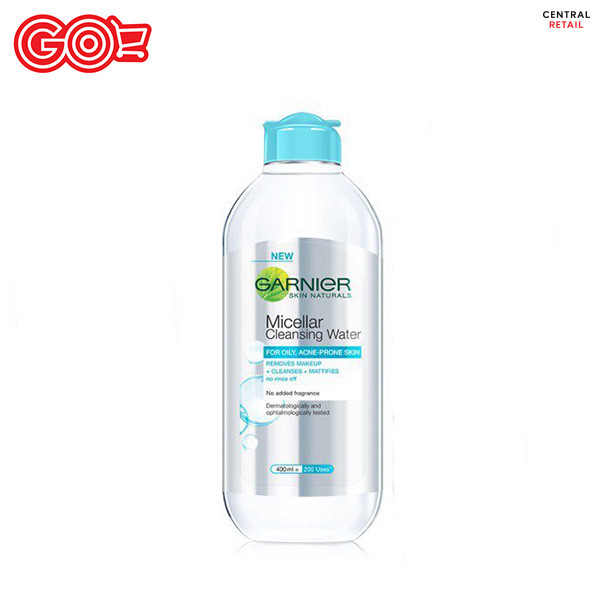 Garnier - lựa chọn nước tẩy trang tốt cho da dầu mụn